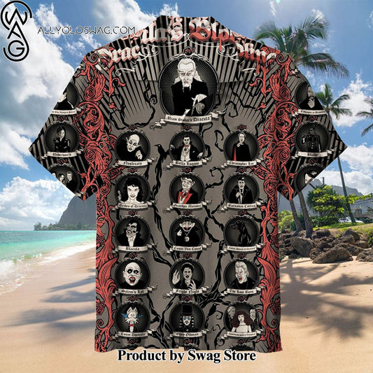 Dracula's bloodline Lightweight Hawaiian Shirt