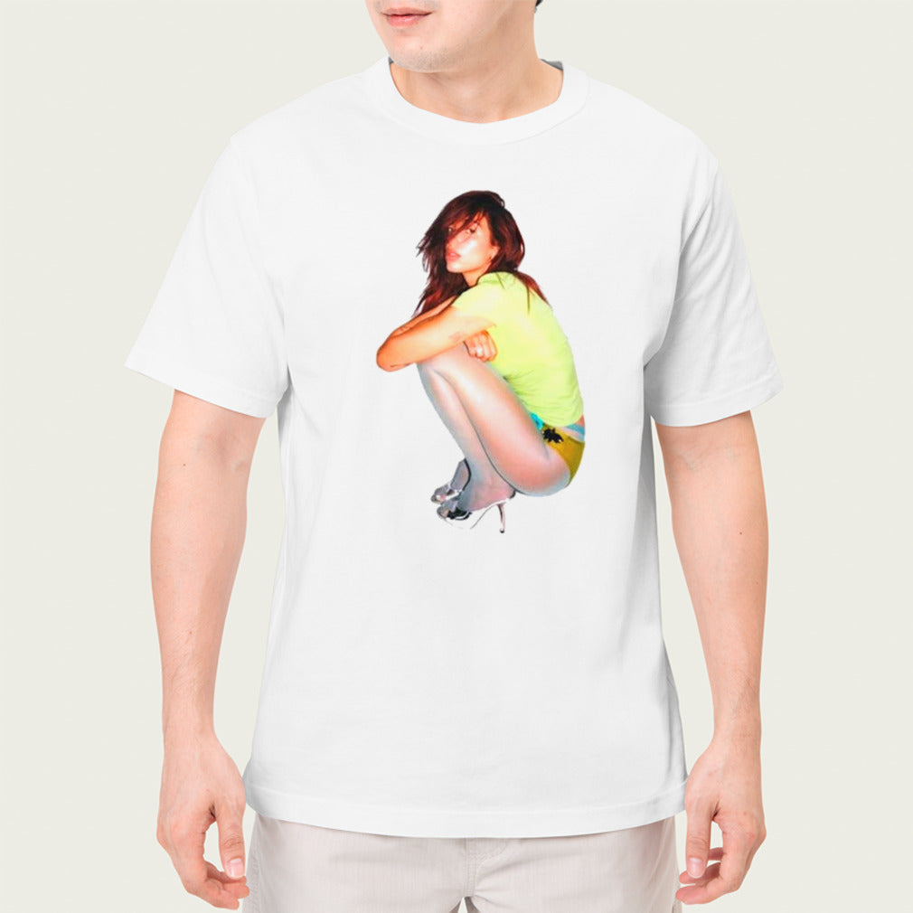 Dua Lipa Radical Optimism white photo shirt