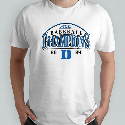 Duke Blue Devils Womenâ€™s 2024 ACC Baseball Conference Tournament Champions shirt