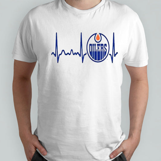 Edmonton Oilers Heartbeat Hockey 2024 Shirts
