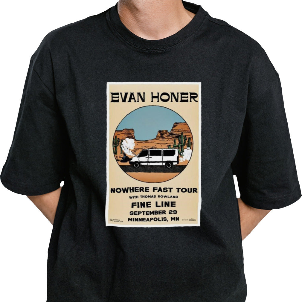 Evan Honer Tour In aMN On September 29 2024 Poster Shirt