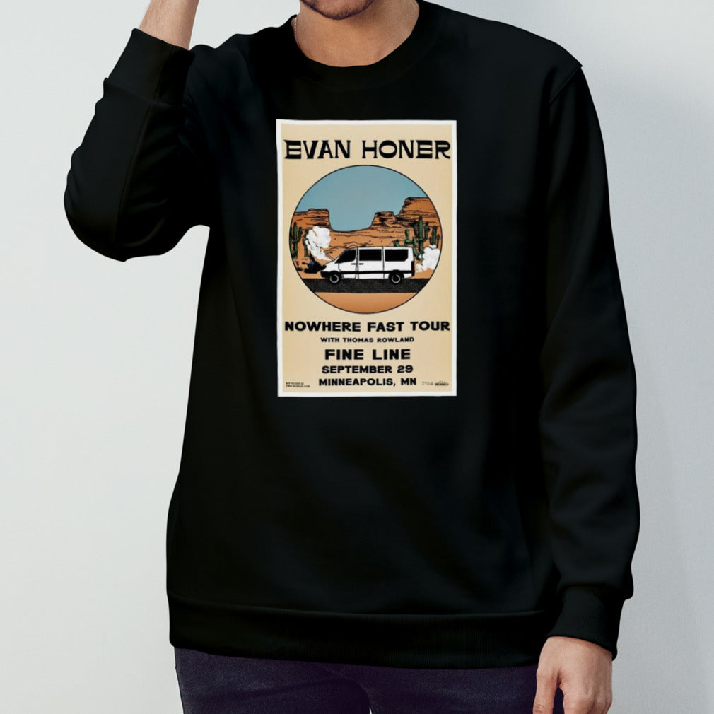 Evan Honer Tour In aMN On September 29 2024 Poster Shirt