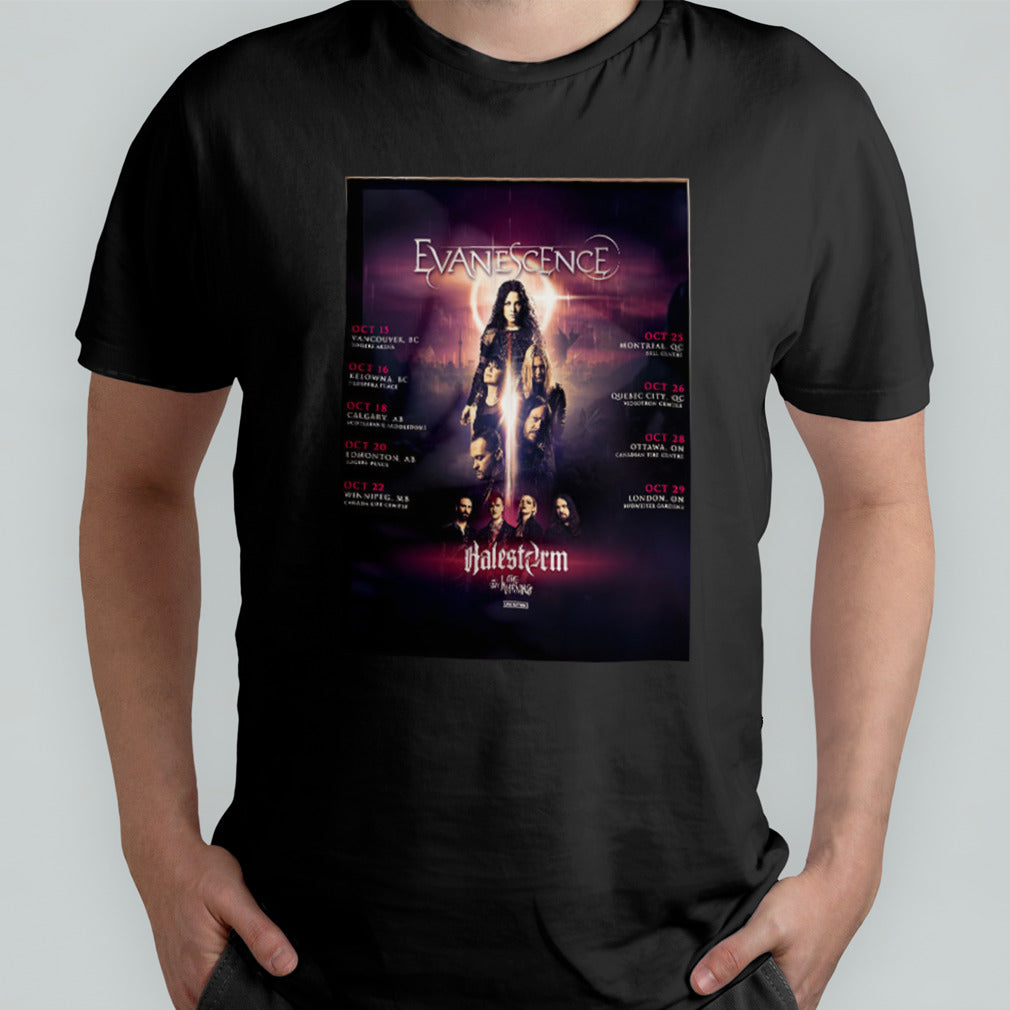 Evanescence 2024 Tour shirt