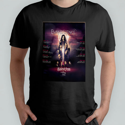 Evanescence 2024 Tour shirt