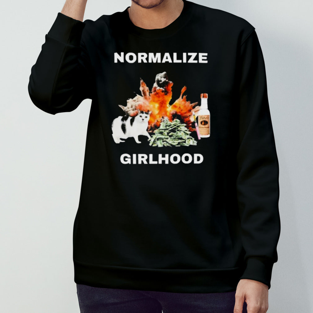 Eyecandyusa Normalize Girlhood Shirt