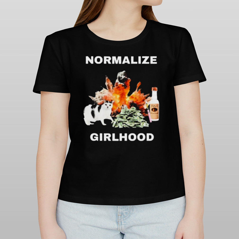Eyecandyusa Normalize Girlhood Shirt