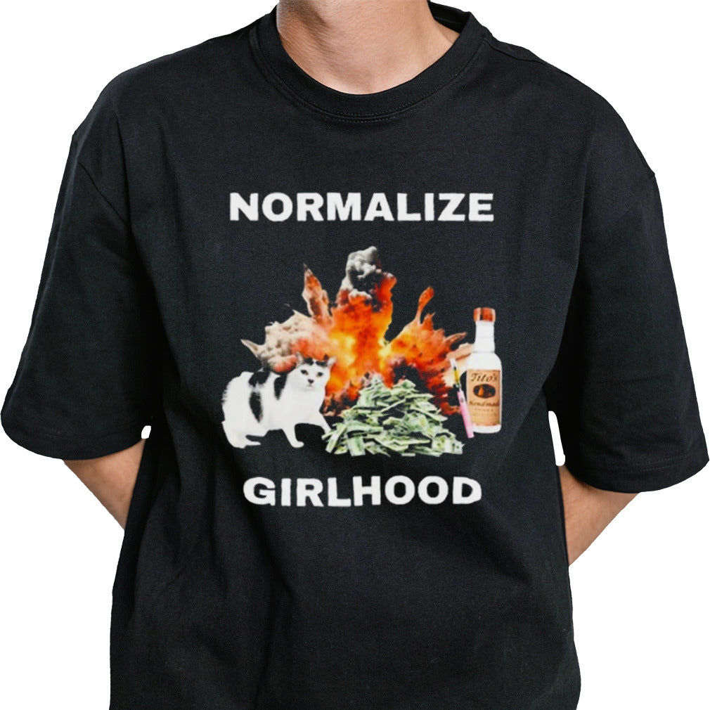 Eyecandyusa Normalize Girlhood Shirt