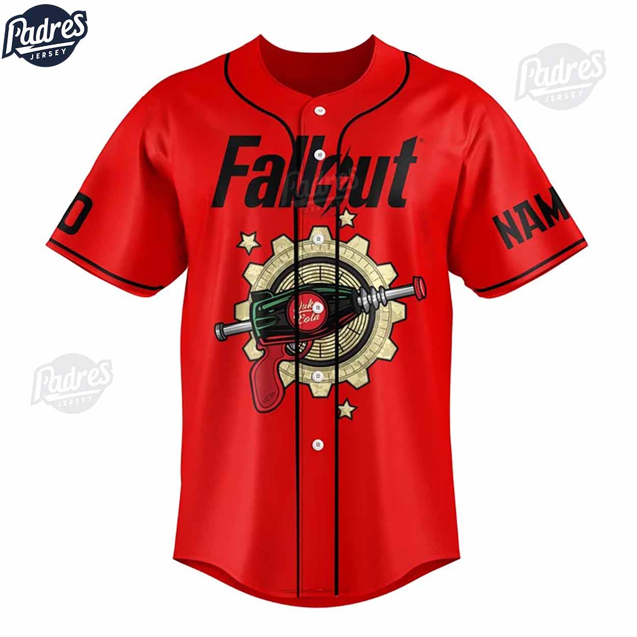 Fallout Zap That Thirst Baseball Jersey - Padres Jersey Oasis: Elevate Your Baseball Style Game