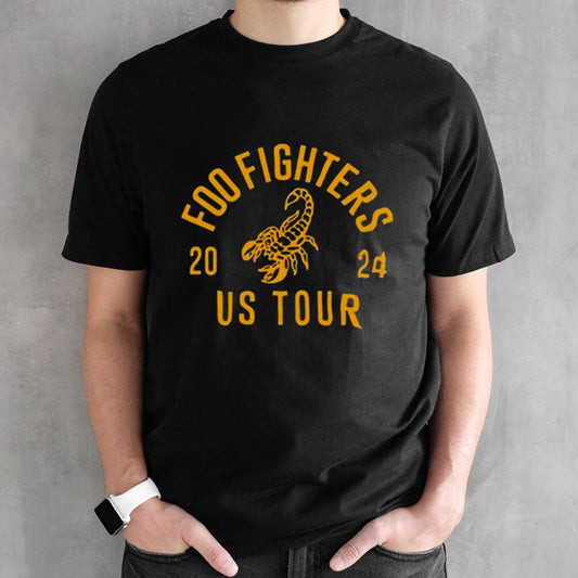 Foo Fighters Smear US Tour 2024 Shirts