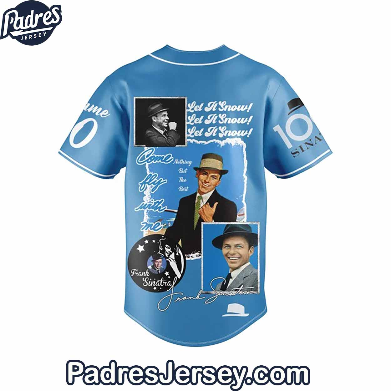 Frank Sinatra Baseball Jersey Outfit - Nothing But The Best - Padres Jersey Oasis: Elevate Your Baseball Style Game