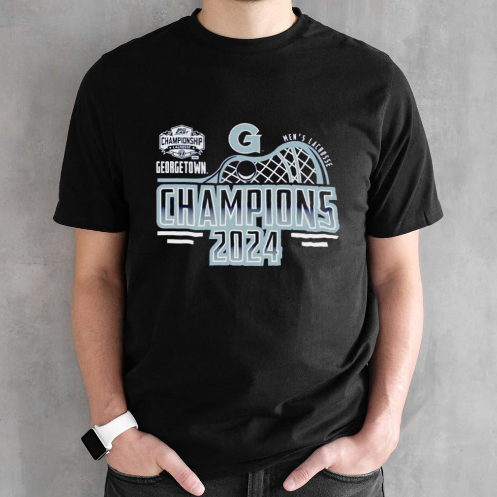 Georgetown Hoyas 2024 Big East Menâ€™s Lacrosse Tournament Champions shirt