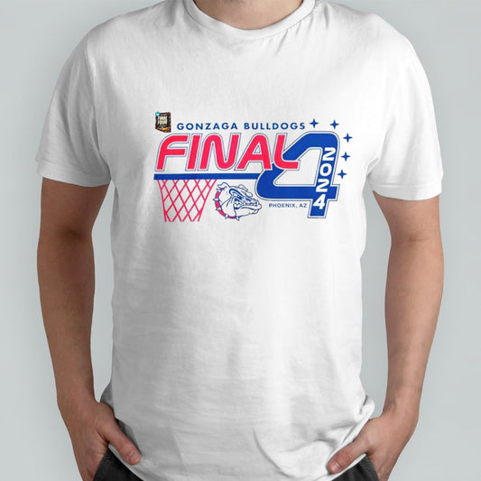 Gonzaga Bulldogs NCAA Mensâ€™s Basketball Tournament March Madness Final Four 2024 shirts