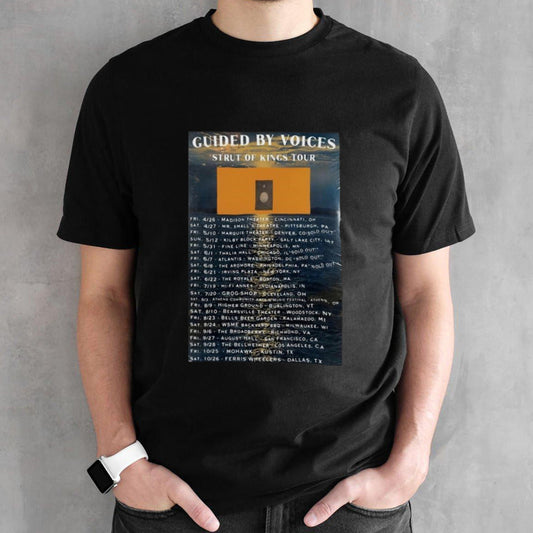 Guided By Voices Strut Of Kings 2024 Tour T-shirts