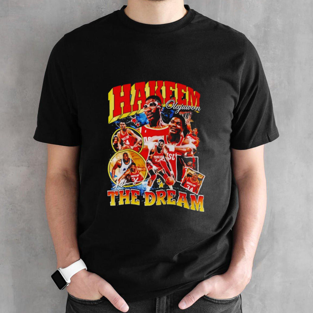 Hakeem Olajuwon the dream vintage shirts