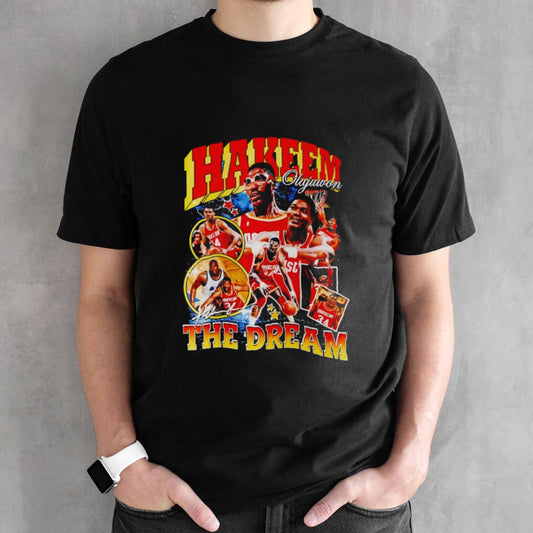 Hakeem Olajuwon the dream vintage shirts