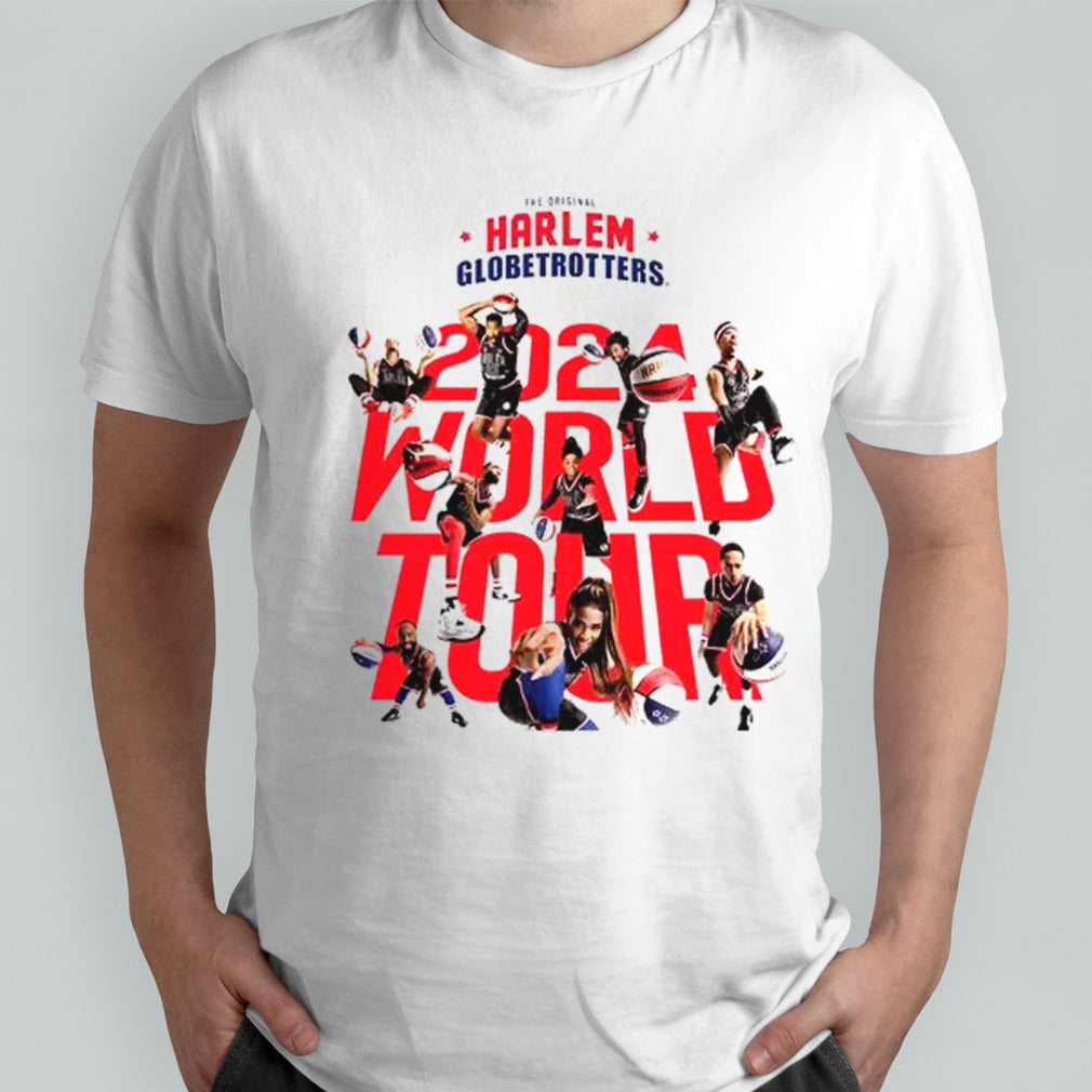 Harlem Globetrotters World Tour 2024 T Shirt