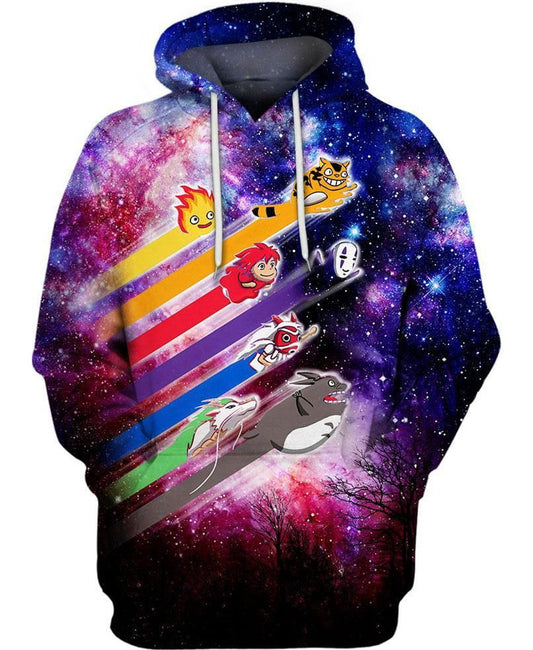 HickVibes Anime Streak Arts#1880 3D Pullover Printed Over Unisex Hoodies