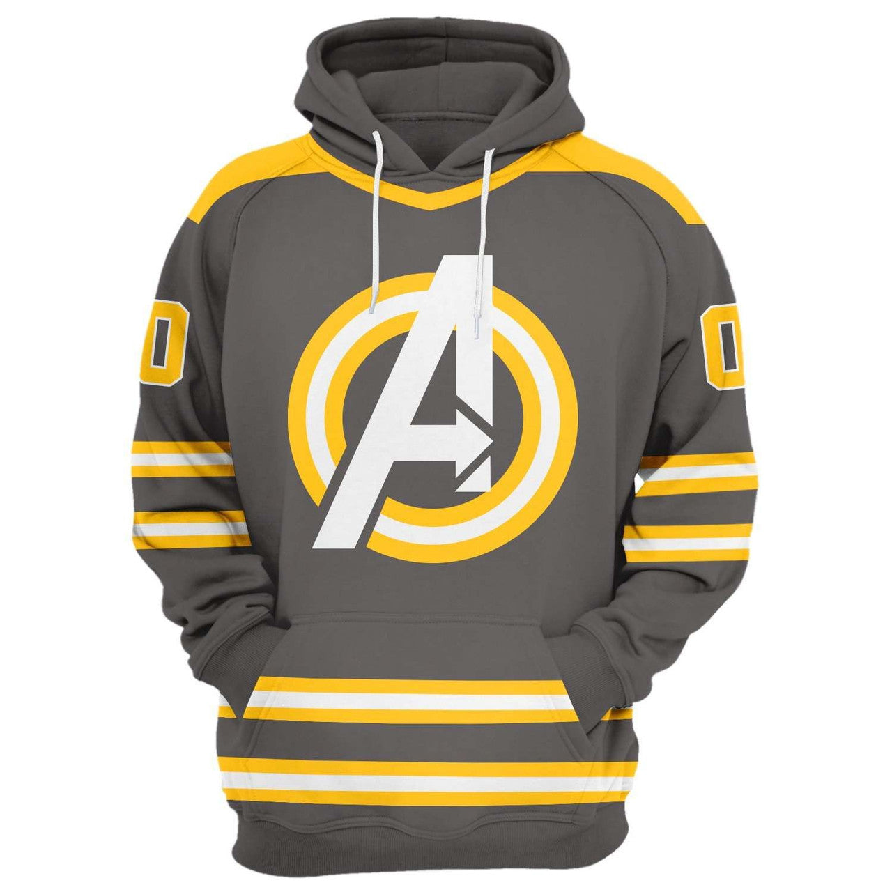 HickVibes Avengers Customize Your Name Arts#1339 3D Pullover Printed Over Unisex Hoodies