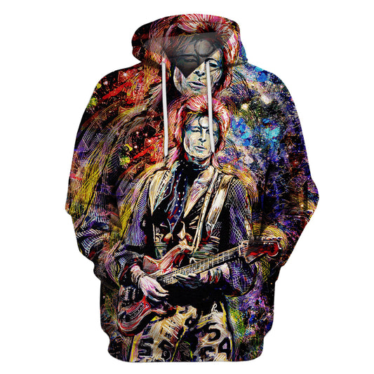 HickVibes Pull Over David Bowie B41 3D Pullover Printed Over Unisex Hoodies