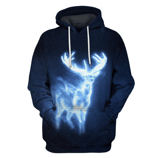 HickVibes Pull Over Harry Potter B4732 3D Pullover Printed Over Unisex Hoodies