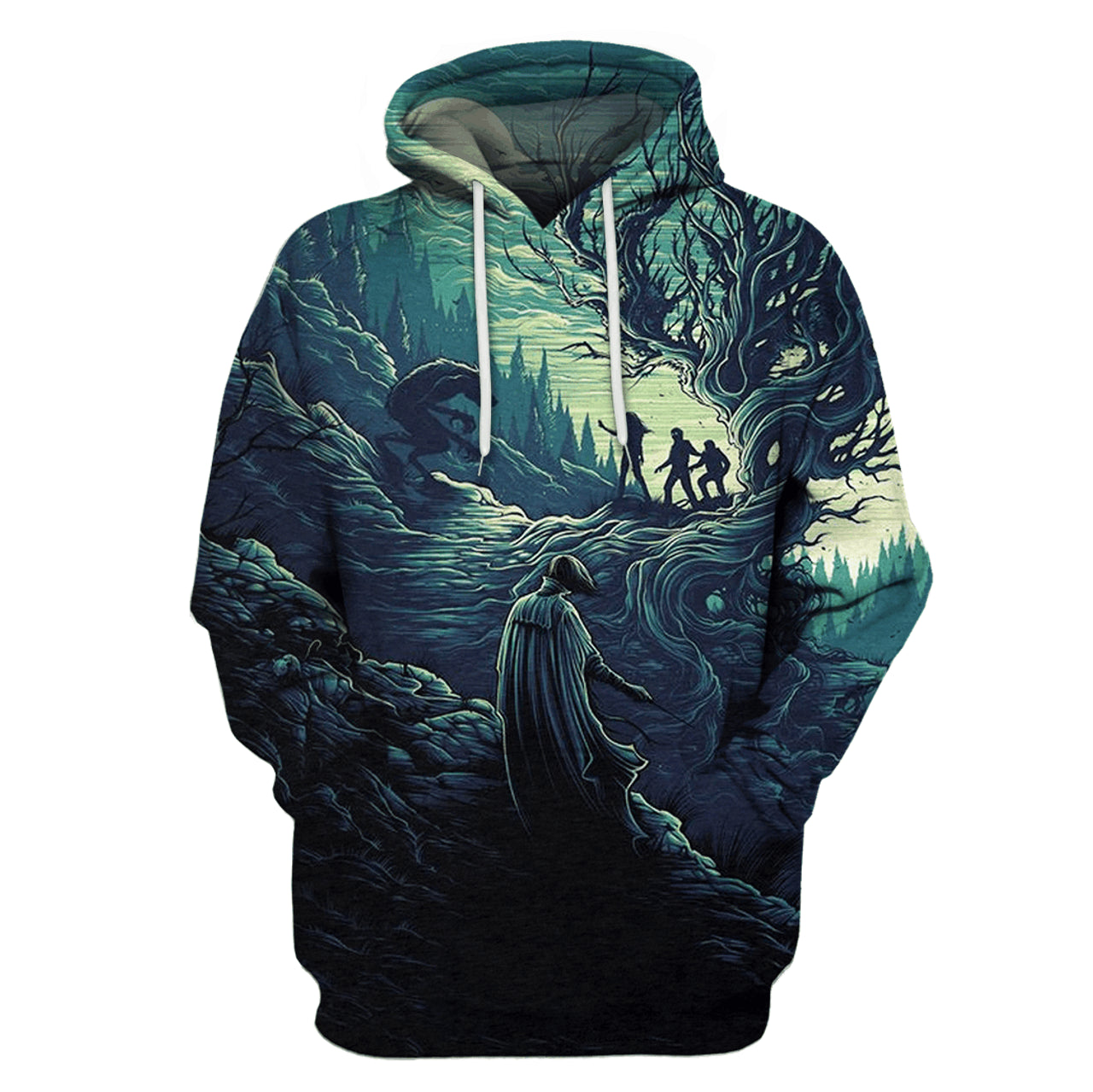 HickVibes Pull Over Harry Potter B4738 3D Pullover Printed Over Unisex Hoodies