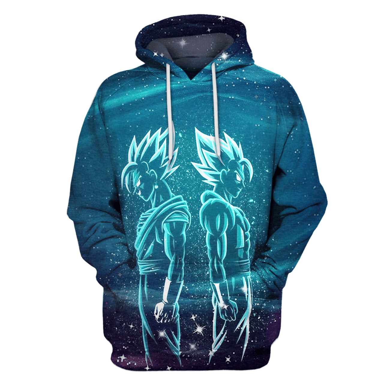 HickVibes Pull Over Son Goku B4709 3D Pullover Printed Over Unisex Hoodies