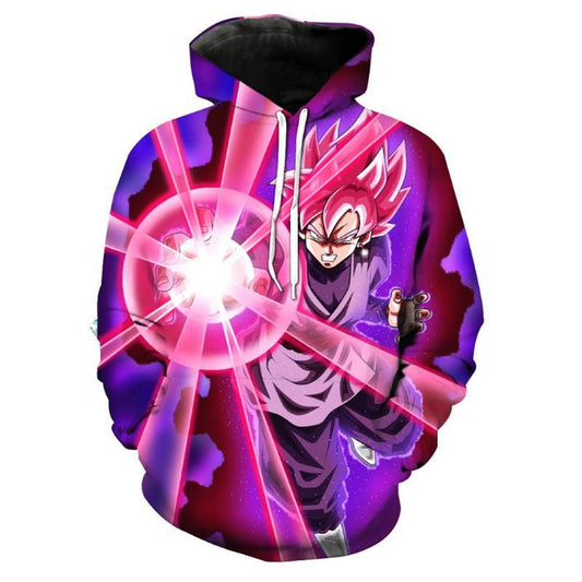 HickVibes Super Saiyan Goku Armor Print A1134 3D Pullover Printed Over Unisex Hoodies