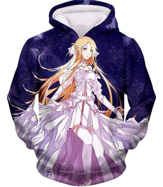 HickVibes Sword Art Online Anime Blonde Yuuki Asuna Cool Promo - Sao Merch A3457 3D Pullover Printed Over Unisex Hoodies