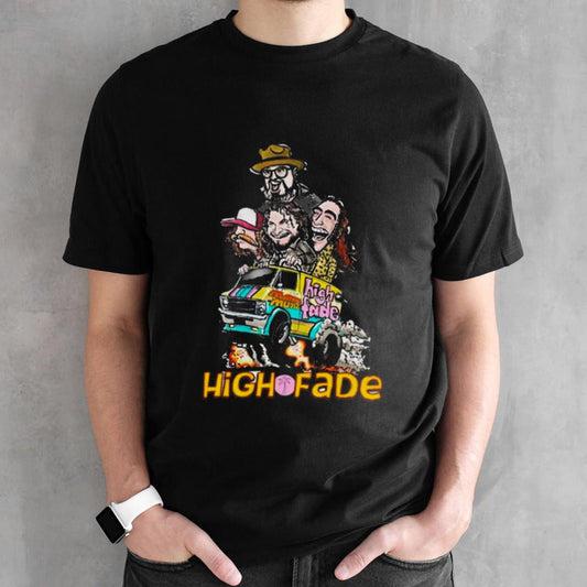 High Fade Uk Tour 2024 T-shirt