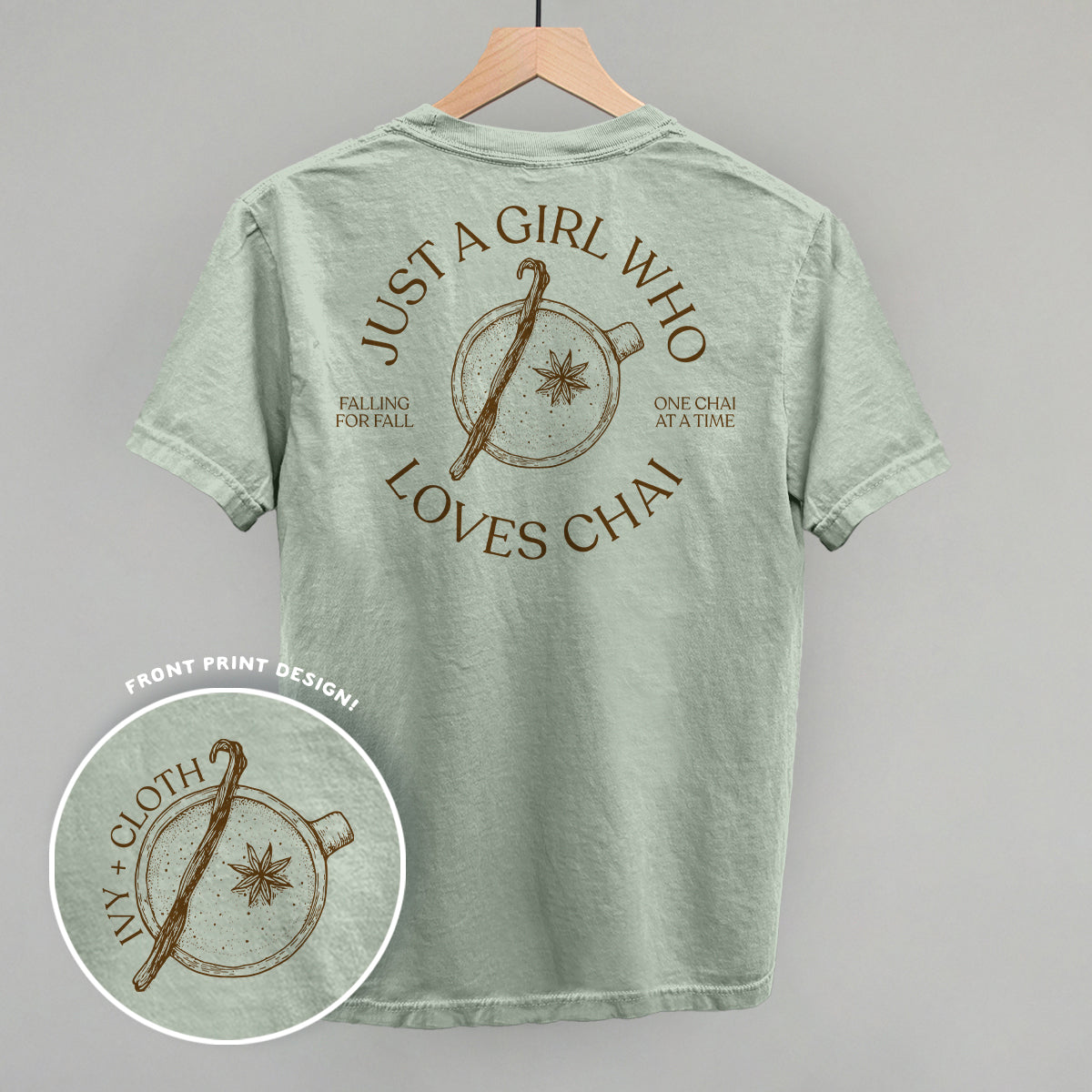 Just A Girl Who Loves Chai (Back Print)
