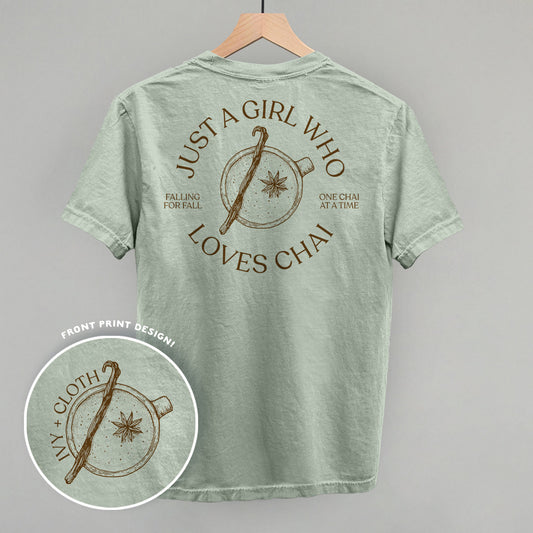 Just A Girl Who Loves Chai (Back Print)