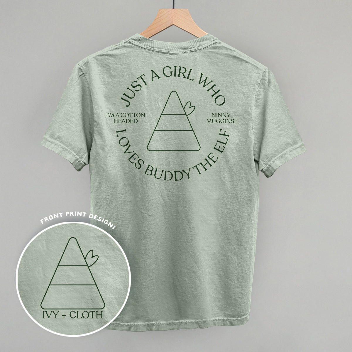 Just A Girl Who Loves Buddy The Elf (Back Print)