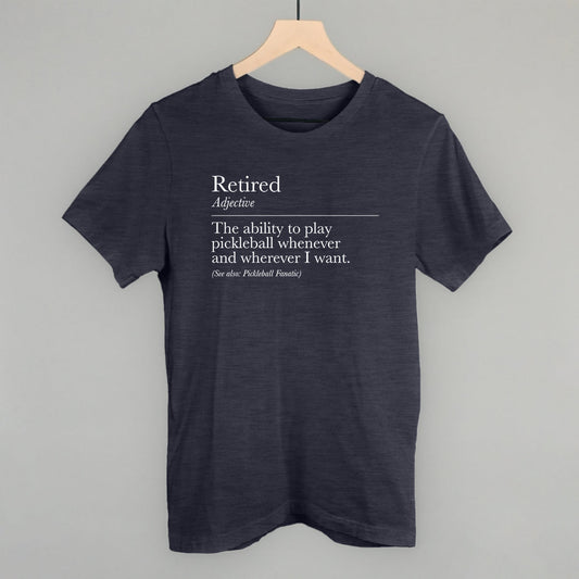 Retired Definition (Pickleball)