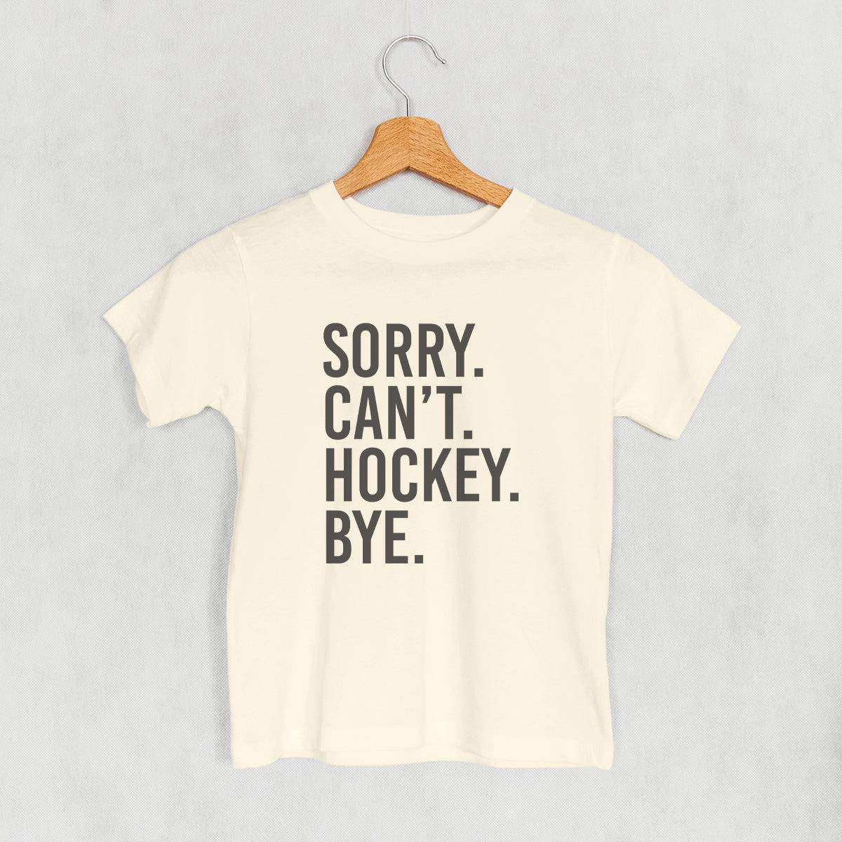 Sorry Can't Hockey Bye (Kids)