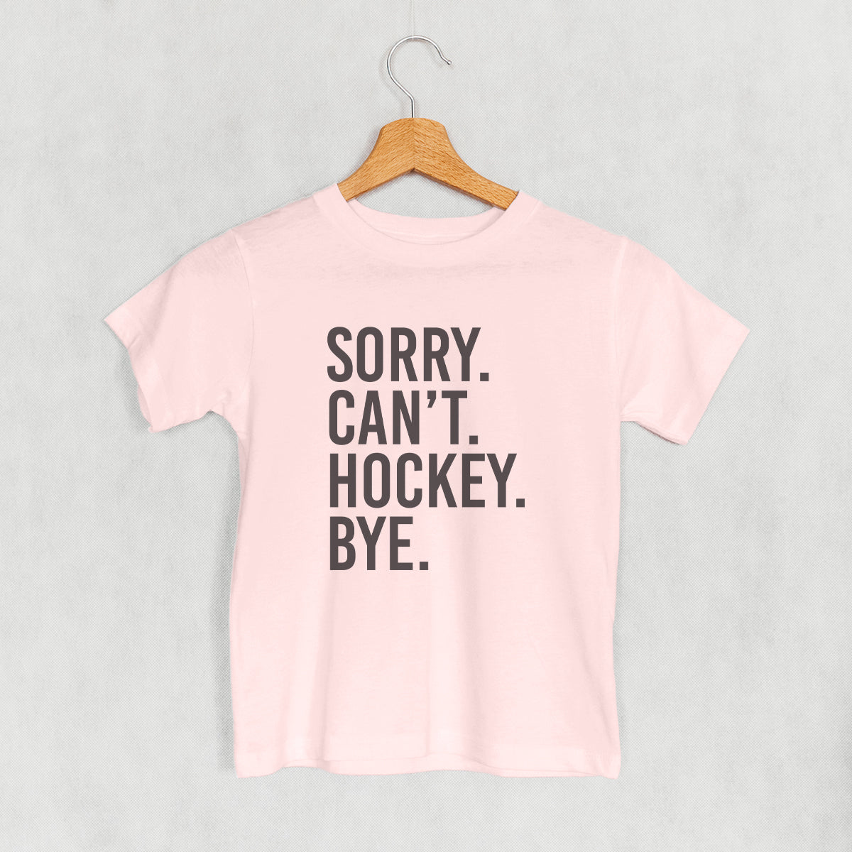 Sorry Can't Hockey Bye (Kids)