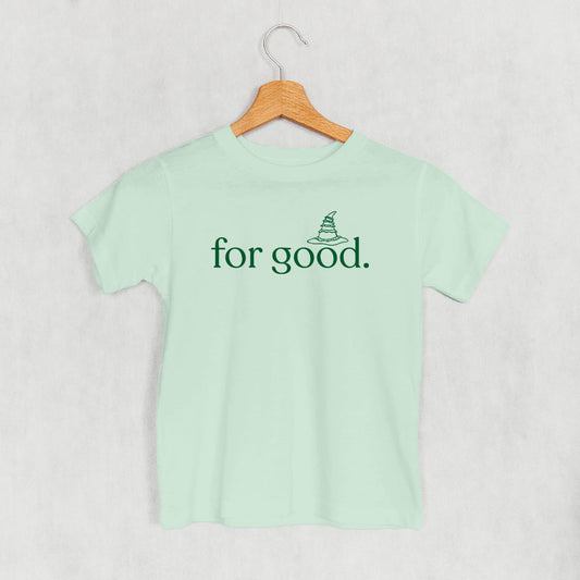 For Good Green Witch Hat (Kids)