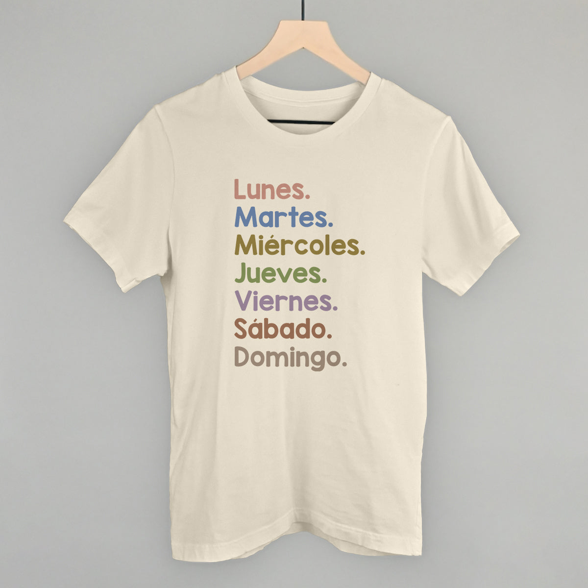 Dias De La Semana Colorful