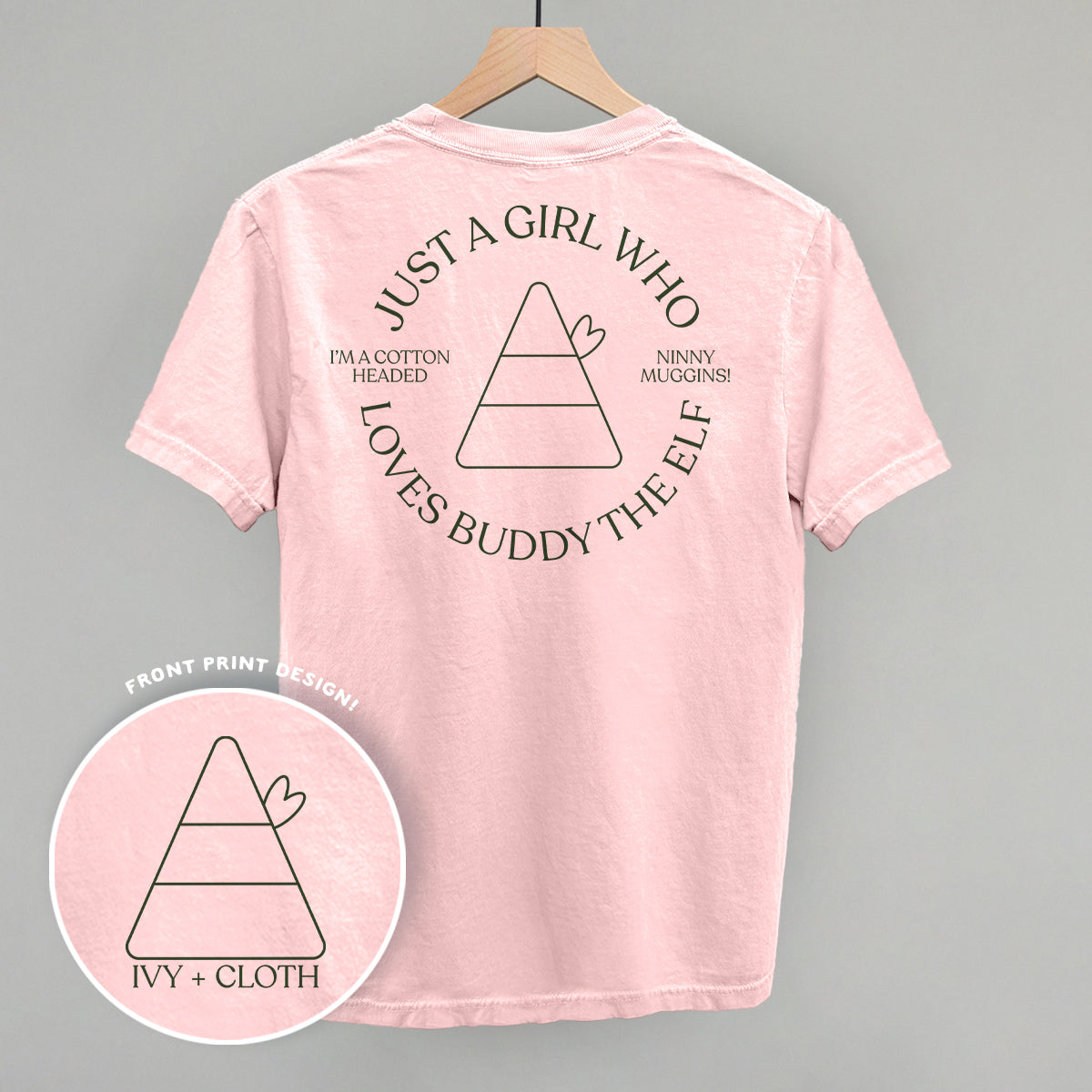 Just A Girl Who Loves Buddy The Elf (Back Print)