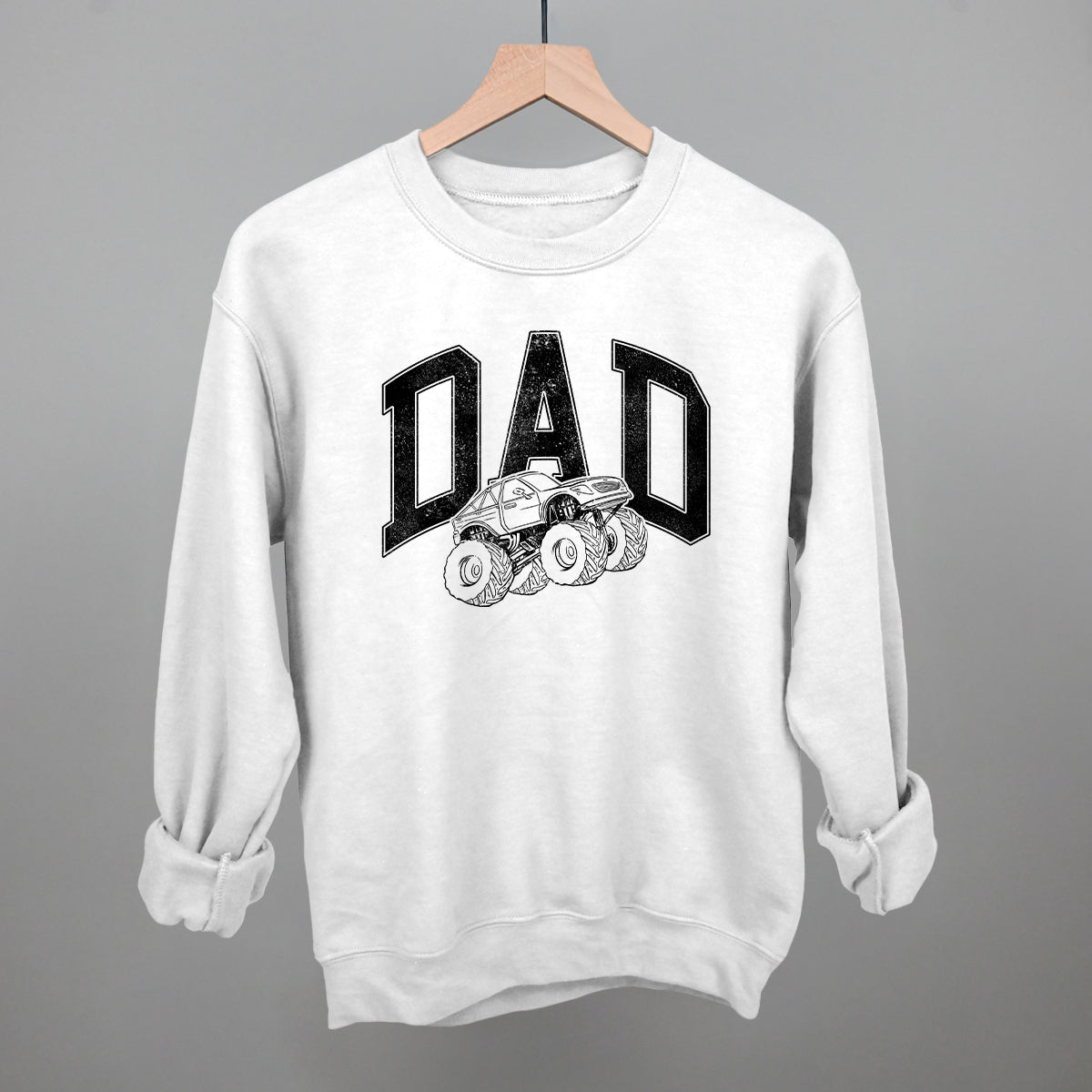 Dad Monster Truck Arch