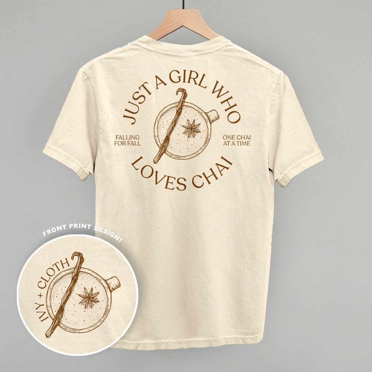 Just A Girl Who Loves Chai (Back Print)