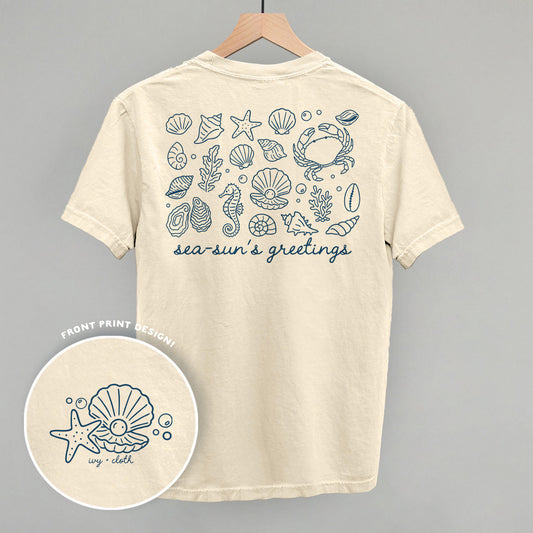 Sea-Sun's Greetings (Back Print)