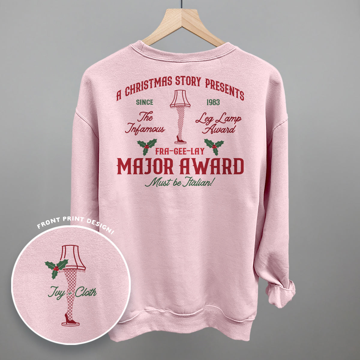 Major Award Leg Lamp (Back Print)