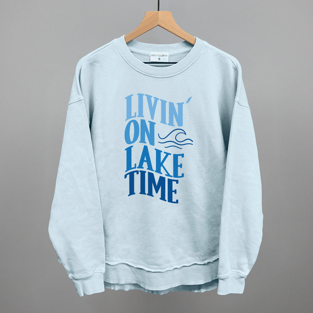 Livin' On Lake Time Blue