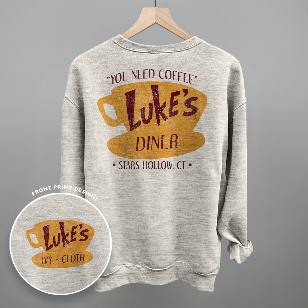 Luke's Diner Doodle (Back Print)