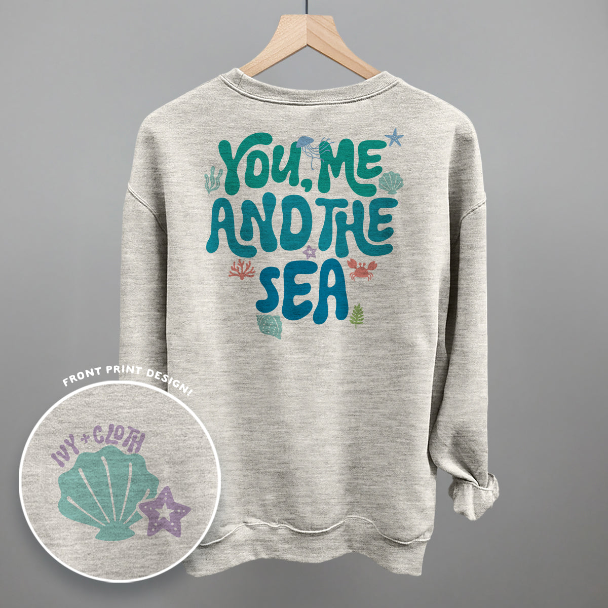 You, Me And The Sea (Back Print)