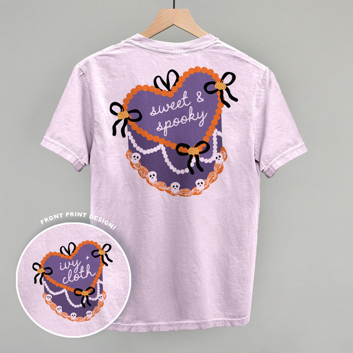 Sweet & Spooky Vintage Cake (Back Print)