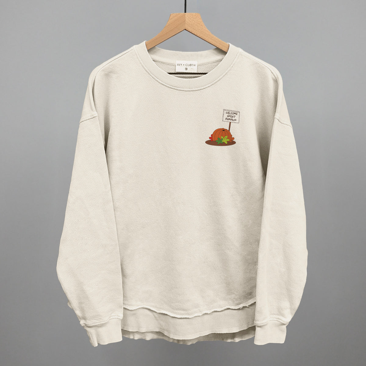 Welcome Great Pumpkin (Left Chest)