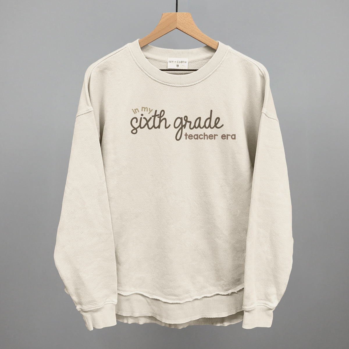 In My Sixth Grade Teacher Era