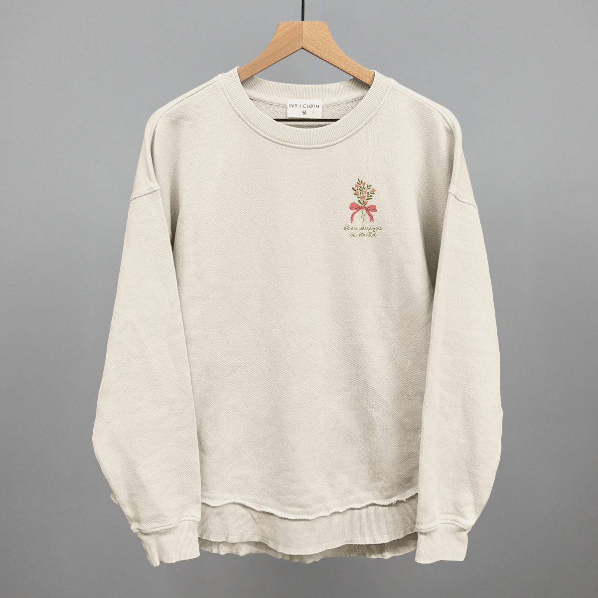 Bloom Where You Are Planted Bouquet (Left Chest)