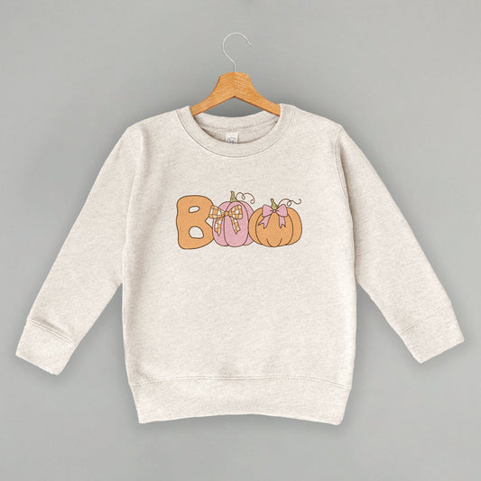 Boo (Pumpkins + Bows) (Kids)